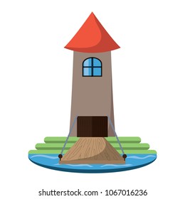castle tower icon