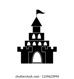 Castle tower icon