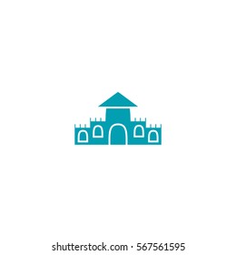 castle, tower, icon