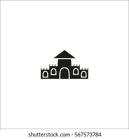 castle, tower, icon