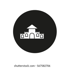 castle, tower, icon
