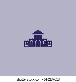 castle, tower, icon