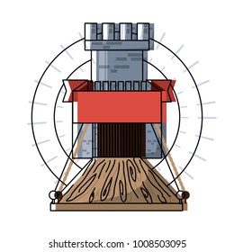 castle tower icon image