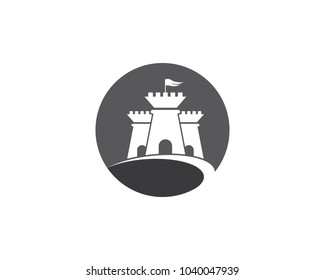 Castle vector icon