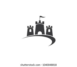 Castle vector icon