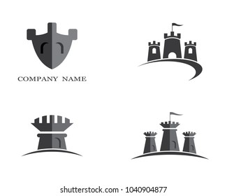 Castle vector icon