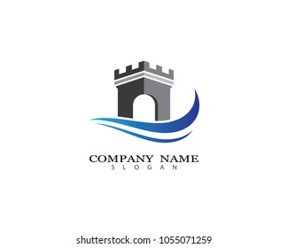 Castle vector icon
