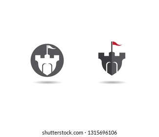 Castle vector icon