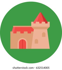Castle Vector Icon