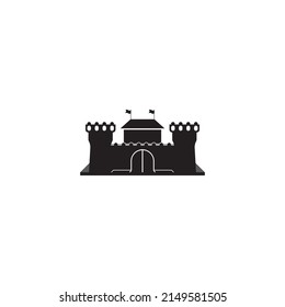 Castle Vector Iconillustration Design Logo Template Stock Vector ...