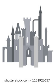 Castle vector illustration