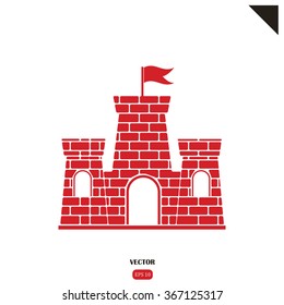 castle vector illustration