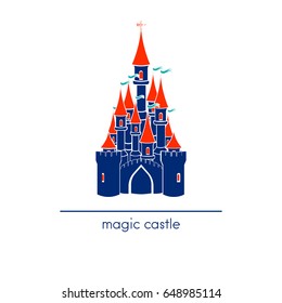 Castle. Vector illustration.