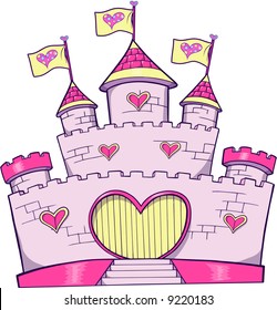 Castle Vector Illustration
