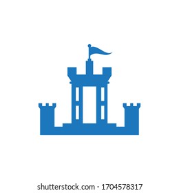 Castle vector illustration icon Template design
