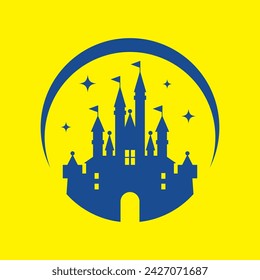 CASTLE VECTOR LOGO DESIGN CONCEPT