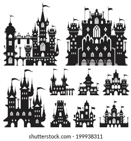 Castle Vector Set D