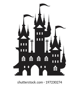 Castle Vector Type E Stock Vector (Royalty Free) 197230274 | Shutterstock