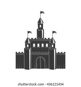 Castles and fortresses vector