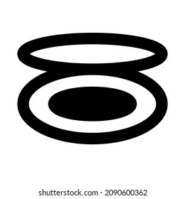 Castnet Music instrument for isolated on a white background