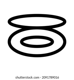 Castnet Music instrument for isolated on a white background