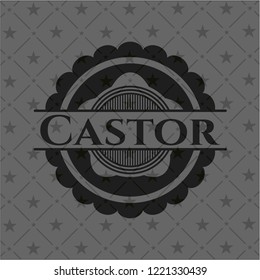Castor realistic dark emblem