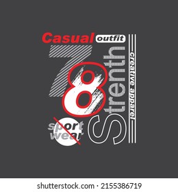 casual active strength Premium Vector illustration of a text graphic. suitable screen printing and DTF for the design boy outfit of t-shirts print, shirts, hoodies baba suit, kids cottons, etc.