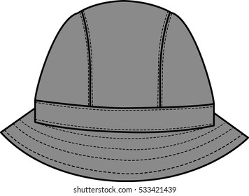 casual adventure hat illustration [vector]