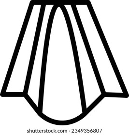 Casual Clothes Fashion Outline Icon