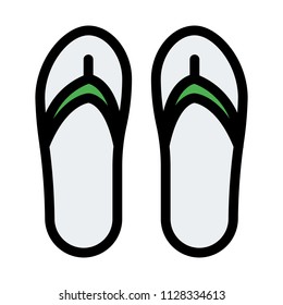 Casual Flip-Flops Pair