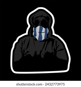 CASUAL FOOTBALL ULTRAS LOGO ILLUSTRATION 5