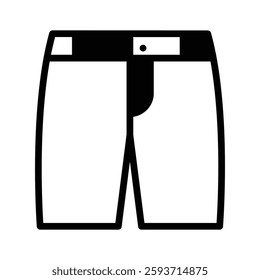 Casual knee-length shorts with pockets for warm weather