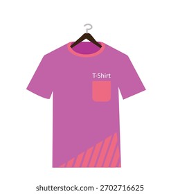 Diseño de camiseta casual y moderno con Vector