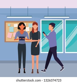 casual people cartoon