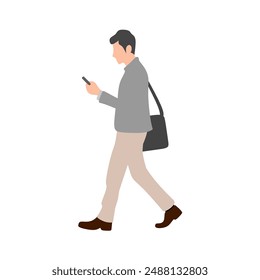 Casual people illustration flat style