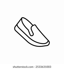 casual shoe icon sign vector