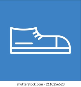 Casual Shoes icon vector image. Can also be used for Clothes and Accessories. Suitable for mobile apps, web apps and print media.