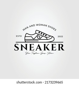 Casual Sneaker Slip On Shoe Logo Stock Vector (Royalty Free) 2173239665 ...