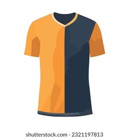 casual sport fashion shirt icon isolated