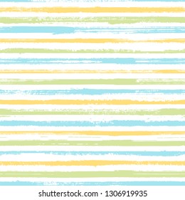 Casual stripes interior wallpaper seamless pattern. T-shirt fashion line pattern. Interior tablecloth or wallpaper stripes print design. Ethnic abstract design. Color lines on white background.