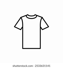 casual tshirt icon sign vector