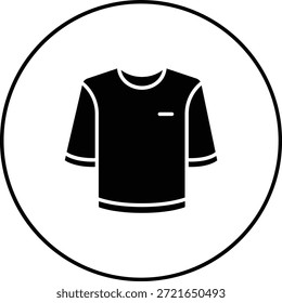 Ícone de vetor casual. Pode ser usado para impressão, aplicativos móveis e da Web.