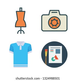 casual vector icon set
