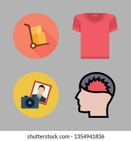 casual vector icon set