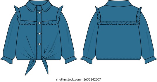 5,201 Denim jacket template Images, Stock Photos & Vectors | Shutterstock