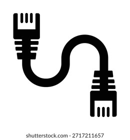 Ícone do cabo Cat 5 Ethernet