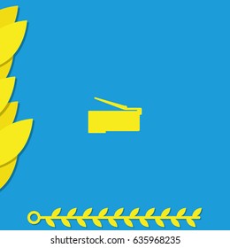 Cat 5 Ethernet connector symbol.