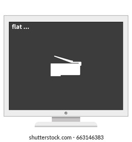 Cat 5 Ethernet connector symbol.