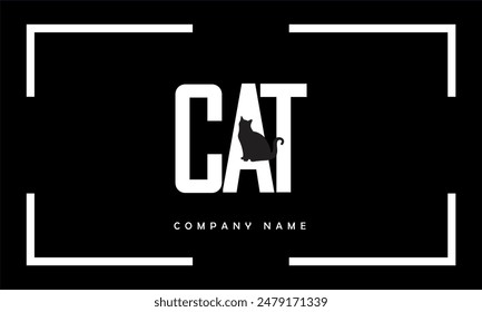 Cat Abstract Letter Logo Monogram