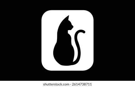 Cat and added letter O logo design for your business